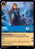Anna — True-Hearted