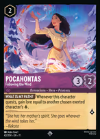 Pocahontas — Following the Wind