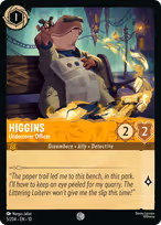 Higgins — Undercover Officer