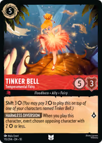 Tinker Bell — Temperamental Fairy