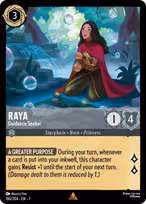 Raya — Guidance Seeker