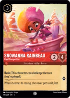 Snowanna Rainbeau — Cool Competitor