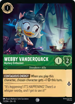 Webby Vanderquack — Mystery Enthusiast