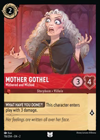 Mother Gothel — Withered and Wicked