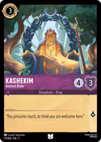 Kashekim — Ancient Ruler