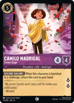 Camilo Madrigal — Center Stage