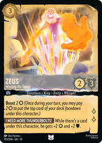 Zeus — Missing His Spark