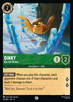 Dinky — Has the Brains