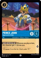Prince John — Opportunistic Briber
