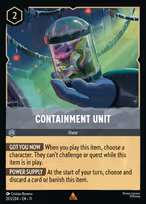 Containment Unit