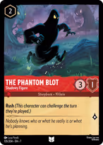 The Phantom Blot — Shadowy Figure