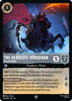 The Headless Horseman — Cursed Rider