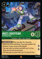 Buzz Lightyear — Providing Cover