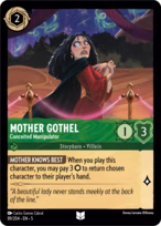 Mother Gothel — Conceited Manipulator