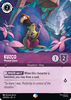 Kuzco — Wanted Llama