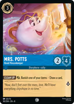 Mrs. Potts — Head Housekeeper