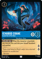 Ichabod Crane — Scared Out of His Mind