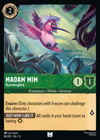 Madam Mim — Hummingbird