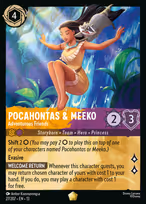 Pocahontas & Meeko — Adventurous Friends