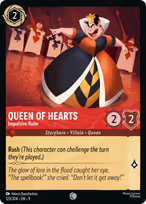 Queen of Hearts — Impulsive Ruler