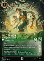 Milo Thatch — Getting His Hands Dirty