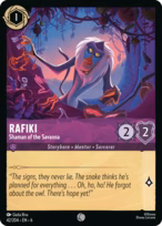 Rafiki — Shaman of the Savanna