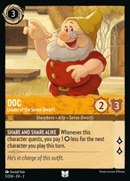 Doc — Leader of the Seven Dwarfs