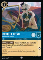 Cruella De Vil — Fashionable Cruiser