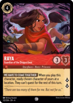 Raya — Guardian of the Dragon Gem