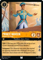 Prince Naveen — Vigilant First Mate
