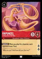 Rapunzel — Letting Down Her Hair