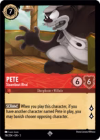 Pete — Steamboat Rival