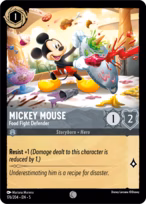 Mickey Mouse — Food Fight Defender