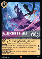 Maleficent & Diablo — Evil Incarnate