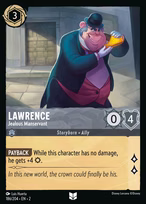 Lawrence — Jealous Manservant