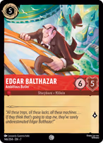 Edgar Balthazar — Ambitious Butler