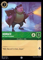 Horace — No-Good Scoundrel