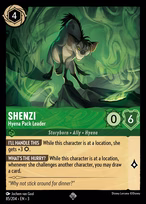 Shenzi — Hyena Pack Leader