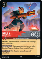 Mulan — Charging Ahead