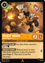 Mickey Mouse — Amber Champion
