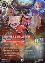 Dash Parr & Violet Parr — Super Siblings