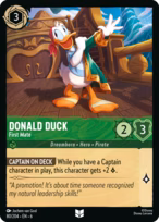Donald Duck — First Mate