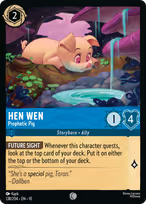 Hen Wen — Prophetic Pig