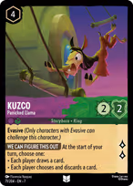 Kuzco — Panicked Llama