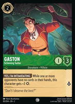 Gaston — Scheming Suitor