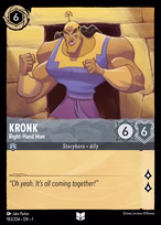 Kronk — Right-Hand Man