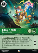 Donald Duck — Distracted Traveler