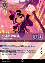 Mickey Mouse — Wayward Sorcerer