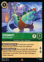 Stegmutt — Clumsy Dinosaur