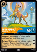 Thunderbolt — Wonder Dog